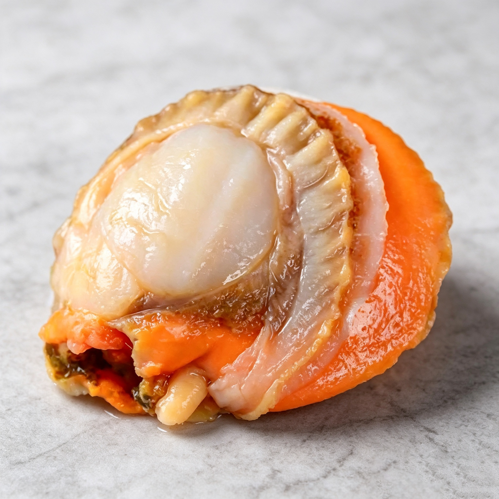 Wild Caught Frozen Scallops with Roe